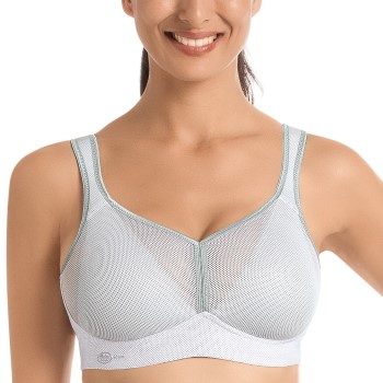 Se Anita Bh Active Air Control DeltaPad Sports Bra Hvid A 70 Dame ved Timarco