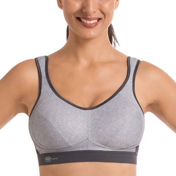 Anita Bh Active Extreme Control Sports Bra Lysegrå B 80 Dame