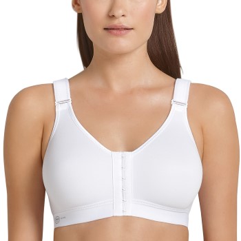 Anita Bh Active Front Closure Sports Bra Hvid A 80 Dame