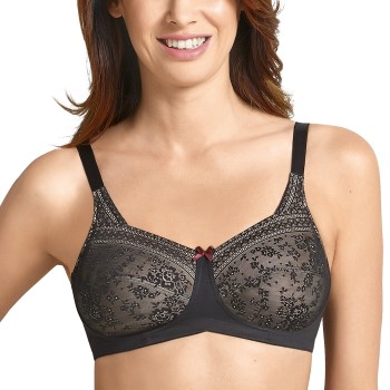 Anita Bh Care Fleur Wireless Mastectomy Bra Sort A 75 Dame