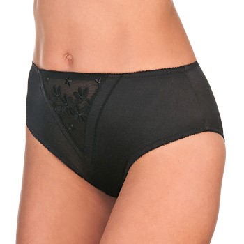 Felina Trusser Swiss Broderie Brief Sort 40 Dame