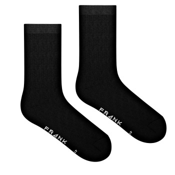 Frank Dandy Strømper Bamboo Socks Solid Sort Str 36/40