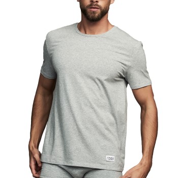 Frank Dandy Bamboo Straight Tee Grå Medium Herre