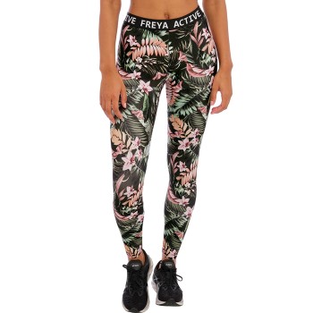 Freya Ecosculpt Leggings Sort mønstret Medium Dame