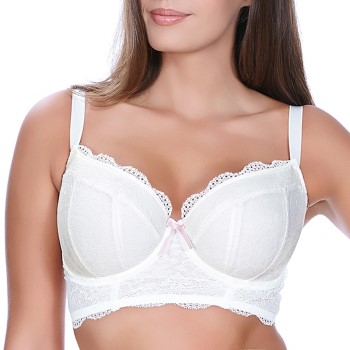 Freya Bh Fancies Underwire Longline Bra Hvid B 75 Dame