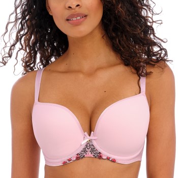 Freya Bh Show Off Underwired Moulded Plunge Bra Lyserosa I 80 Dame