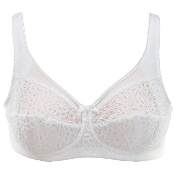 Damella Bh Classic Soft Lace Bra Hvid A 85 Dame