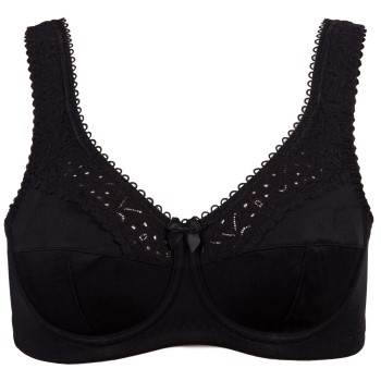 Damella Bh Classic Underwire Lace Bra Sort B 85 Dame