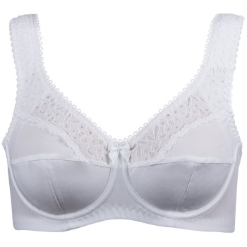 Damella Bh Classic Underwire Lace Bra Hvid B 75 Dame