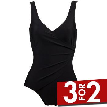 Damella Julia Basic Swimsuit Sort 42 Dame