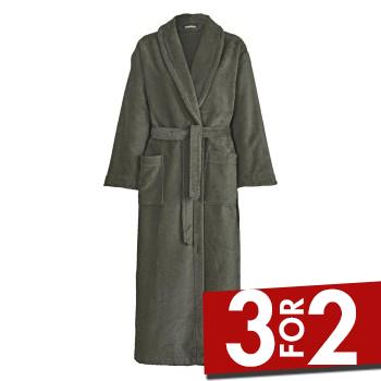 Damella Modal Terry Robe Oliven Large Dame