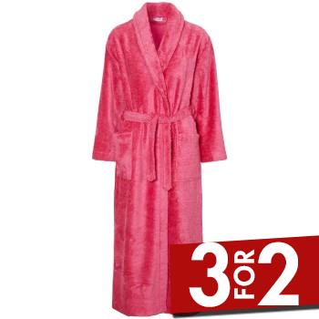 Damella Modal Terry Robe Rosa Medium Dame