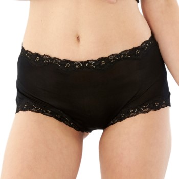 Damella Trusser Silk Brief Sort silke Small Dame