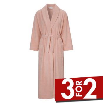 Se Damella Soft Velour Terry Robe Rosa Large Dame ved Timarco