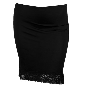 Damella Waist Slip 45 cm Sort viskose 38 Dame