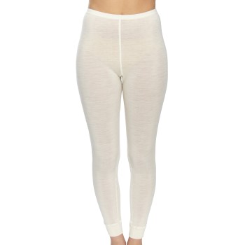 Damella Wool Leggings Elfenben uld Medium Dame