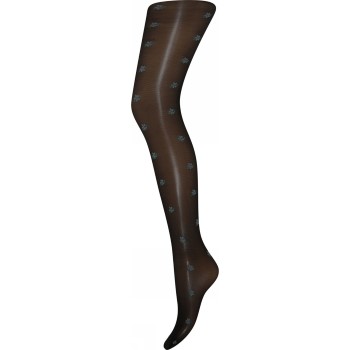 Decoy 19 Den Flower Tights Sort M/L Dame