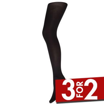 Decoy Strømpebukser 40 Den Microfiber Tights Sort polyamid X-Large Dame