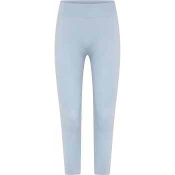 Se Decoy Seamless Capri Leggins Blå X-Large Dame ved Timarco