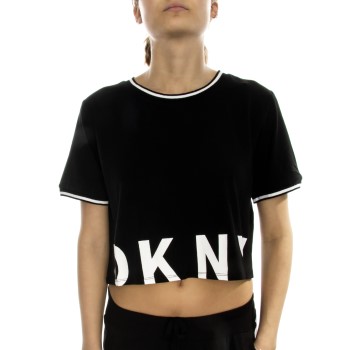 DKNY Homewear DKNY Spell It Out SS Top Sort Medium Dame