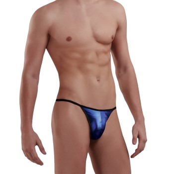 Doreanse Men G-string Kongeblå polyester Small Herre