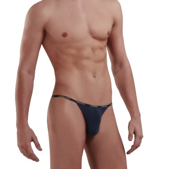 Doreanse Men Sexy String Marineblå micromodal Large Herre