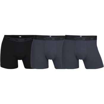 Dovre 3P Bamboo Boxer Tights Sort/Grå Medium Herre