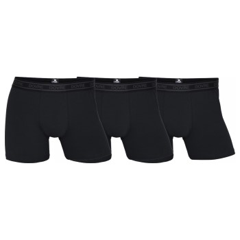 Dovre 3P Organic Cotton Boxers Sort økologisk bomuld Large Herre