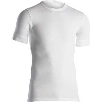 Dovre Rib T-Shirt Hvid bomuld X-Large Herre