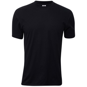 Dovre Singel Jersey T-Shirt Sort bomuld Medium Herre