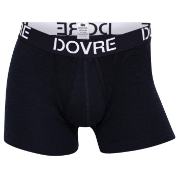 Dovre Wool Boxer With Fly Sort merinould Medium Herre