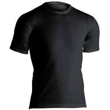 Se Dovre Wool T-shirt Sort merinould Medium Herre ved Timarco