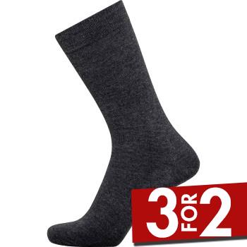 Egtved Strømper Bamboo Socks Grå Str 45/48 Herre