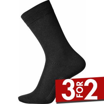 Egtved Strømper Cotton Socks Sort Str 36/41