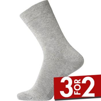 Egtved Strømper Cotton Socks Lysegrå Str 45/48