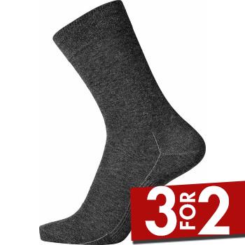 Egtved Strømper Cotton Socks Mørkgrå  Str 36/41