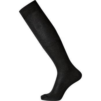 Egtved Strømper Mercerized Cotton Kneehigh Sock Sort merciseret bomuld Str 40/45 Herre