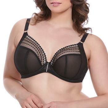 Elomi Bh Matilda Underwired Plunge Bra Sort E 80 Dame