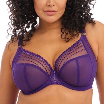 Se Elomi Bh Matilda Underwired Plunge Bra Lilla J 75 Dame ved Timarco