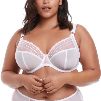 Elomi Bh Matilda Underwired Plunge Bra Hvid E 85 Dame