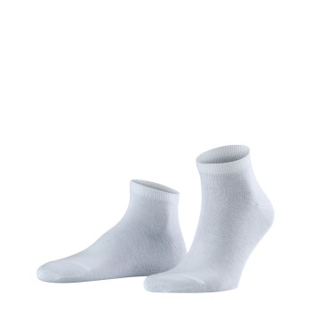 Falke KGaA Falke Strømper 2P Happy Sneaker Socks Hvid bomuld Str 43/46 Herre