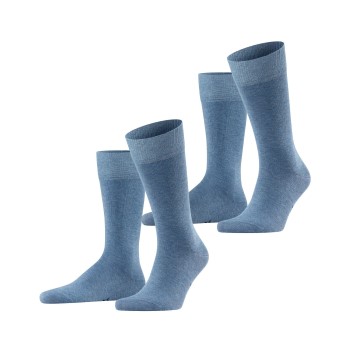 Falke KGaA Falke Strømper 2P Happy Socks Denim Str 43/46 Herre