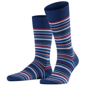 Falke KGaA Falke Strømper Microblock Socks Mørkblå bomuld Str 43/44 Herre