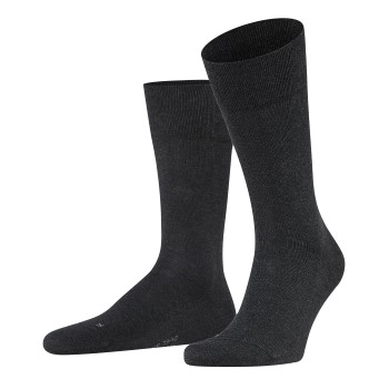 Falke KGaA Falke Strømper Sensitive London Socks Antracit bomuld Str 43/46 Herre