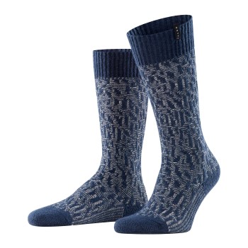 Falke KGaA Falke Strømper Stillness Fleece Sock Blå Str 39/42 Herre