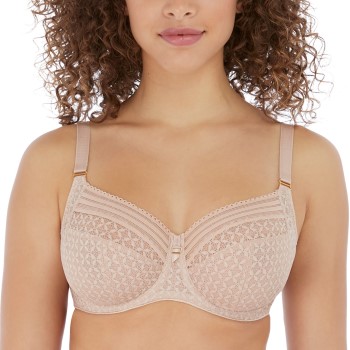 Freya Bh Viva Underwire Side Support Lace Bra Beige polyamid D 70 Dame