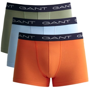 Gant 3P Cotton Trunks Orange bomuld X-Large Herre