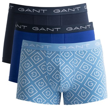 Gant 3P Icon G Trunk Blå bomuld Large Herre