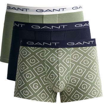 Gant 3P Icon G Trunk Grøn bomuld Medium Herre