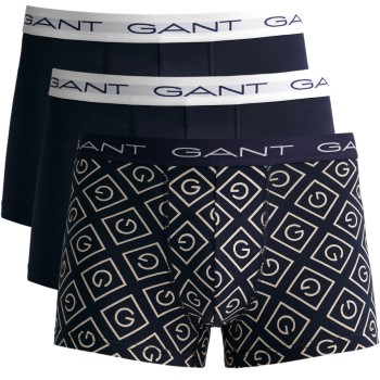 Gant 3P Icon G Trunk Marineblå bomuld Medium Herre